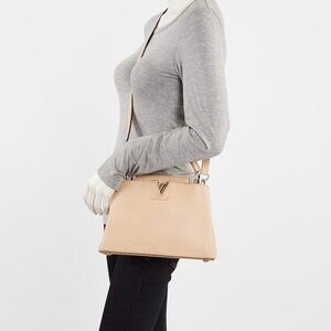 Louis Vuitton Dune Taurillon Leather Capucines BB Bag